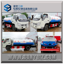 3000L Forland 4X2 Vacuum Fecal Suction Tanker Truck